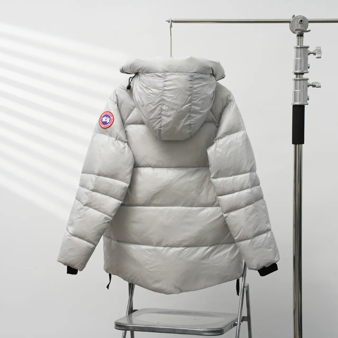 P960 CANADA GOOSE丨Canada Goose 2239L (women's) hooded down jacket Color: Gray Size: XS-XXL